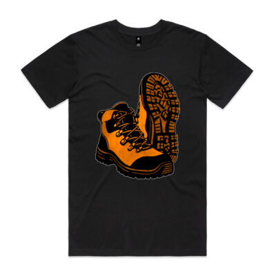 Oddly Pixelated Boots Tee Thumbnail