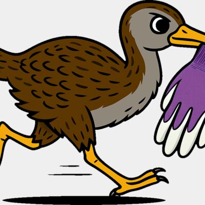purple glove bird Thumbnail
